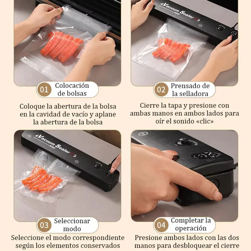 Portable Automatic Food Vacuum Sealing Machine 