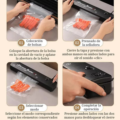 Portable Automatic Food Vacuum Sealing Machine 
