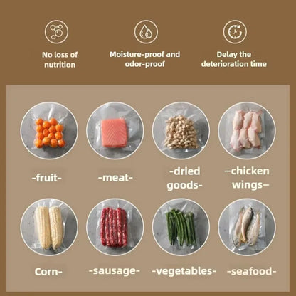 Portable Automatic Food Vacuum Sealing Machine 