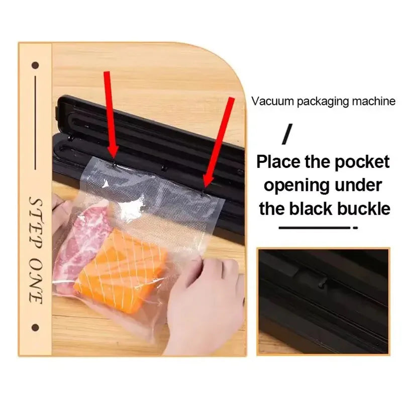 Portable Automatic Food Vacuum Sealing Machine 