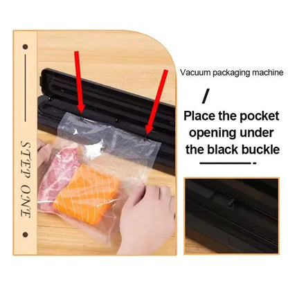 Portable Automatic Food Vacuum Sealing Machine 
